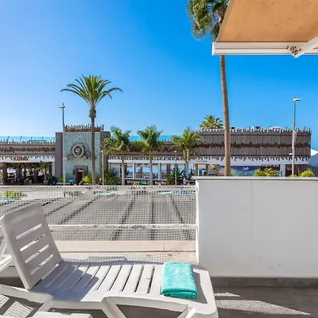 Playa Con Terraza Vista Al Mar شقة