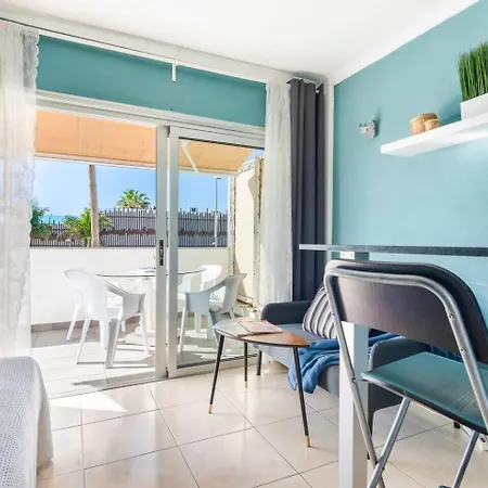 شقة Playa Con Terraza Vista Al Mar بلايا ذي لاس أميريكاس
