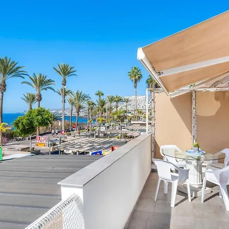 公寓 Playa Con Terraza Vista Al Mar 美洲海滩