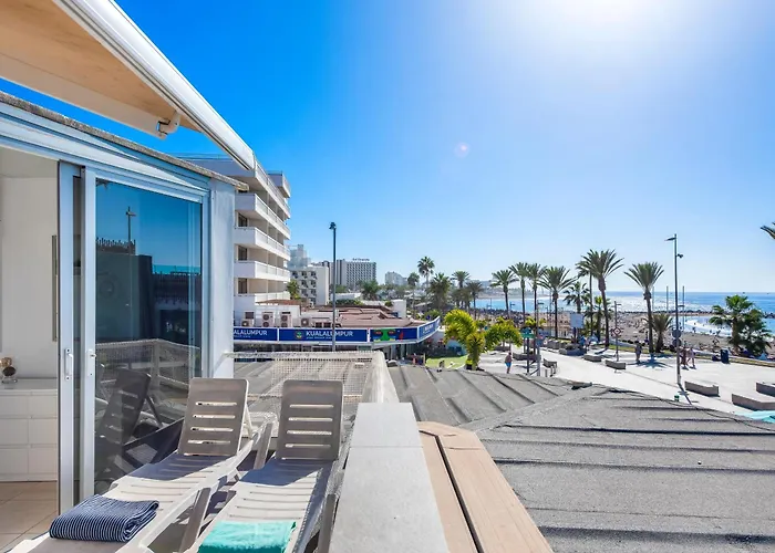 Playa Con Terraza Vista Al Mar